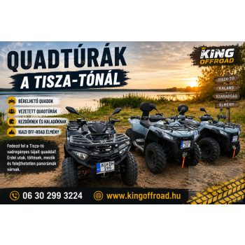 Vezetett quadtúra a Jászságban (2 személyes quaddal)